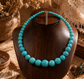 Collier Bohème en Turquoise – Perlé à la Main