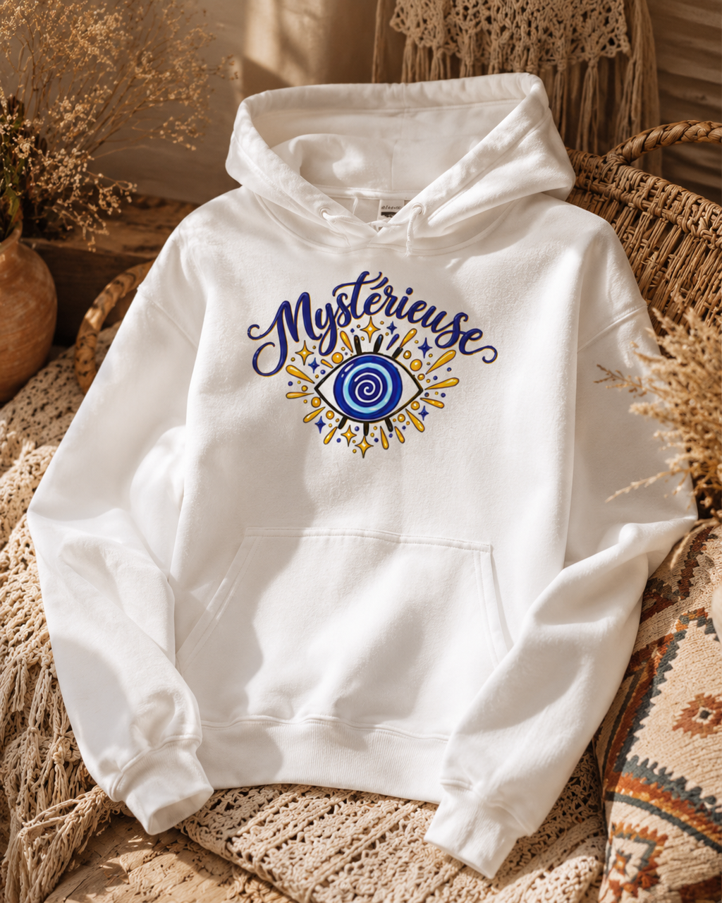 Sweat à capuche Mystérieuse