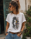 T-shirt Femme Bohème