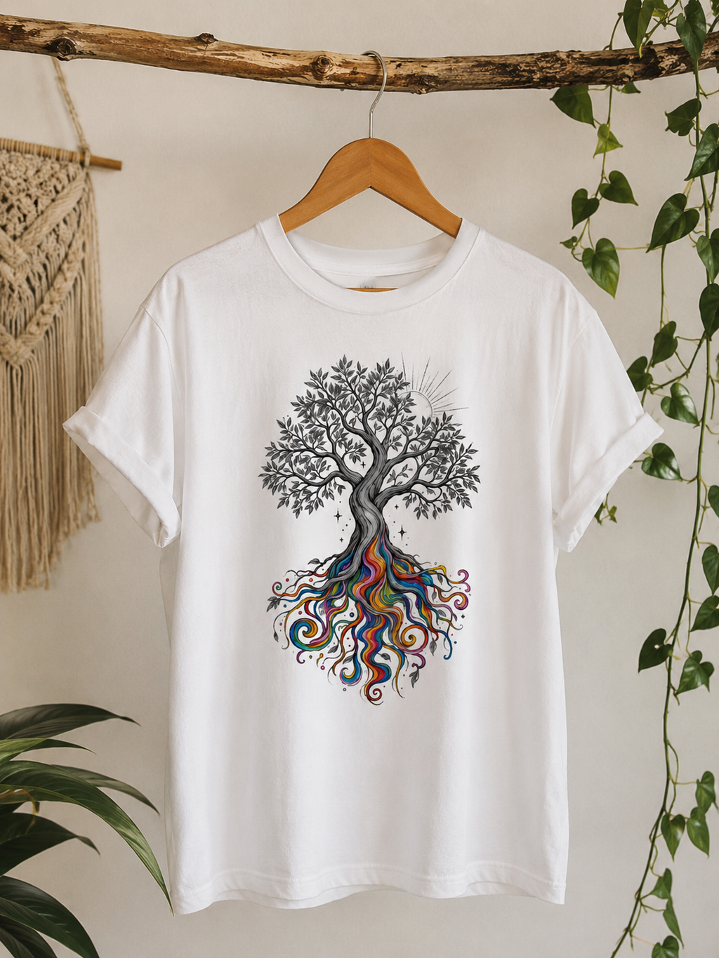 T-shirt Arbre de Vie Bohème