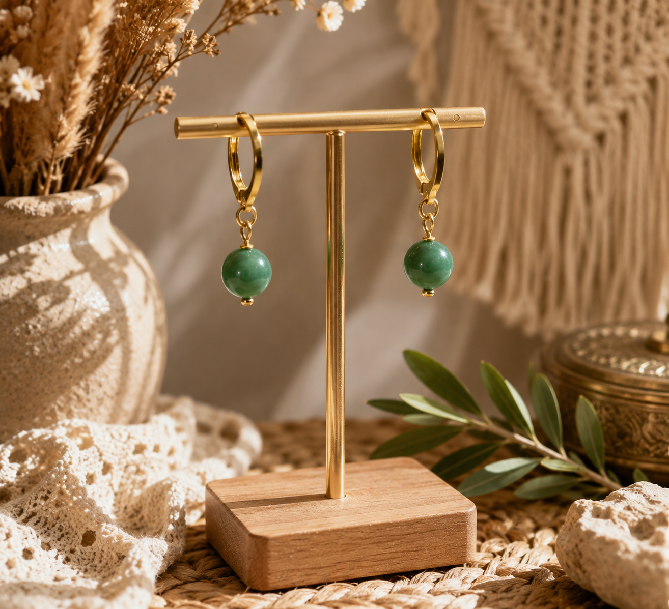 Boucles d’oreilles Améthyste