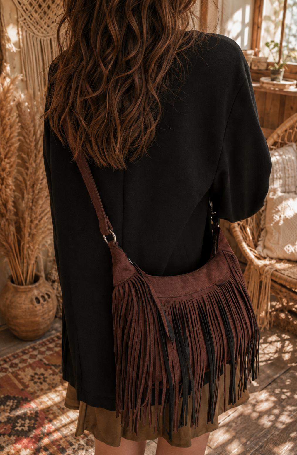 Sac Bohème à Franges en Suède